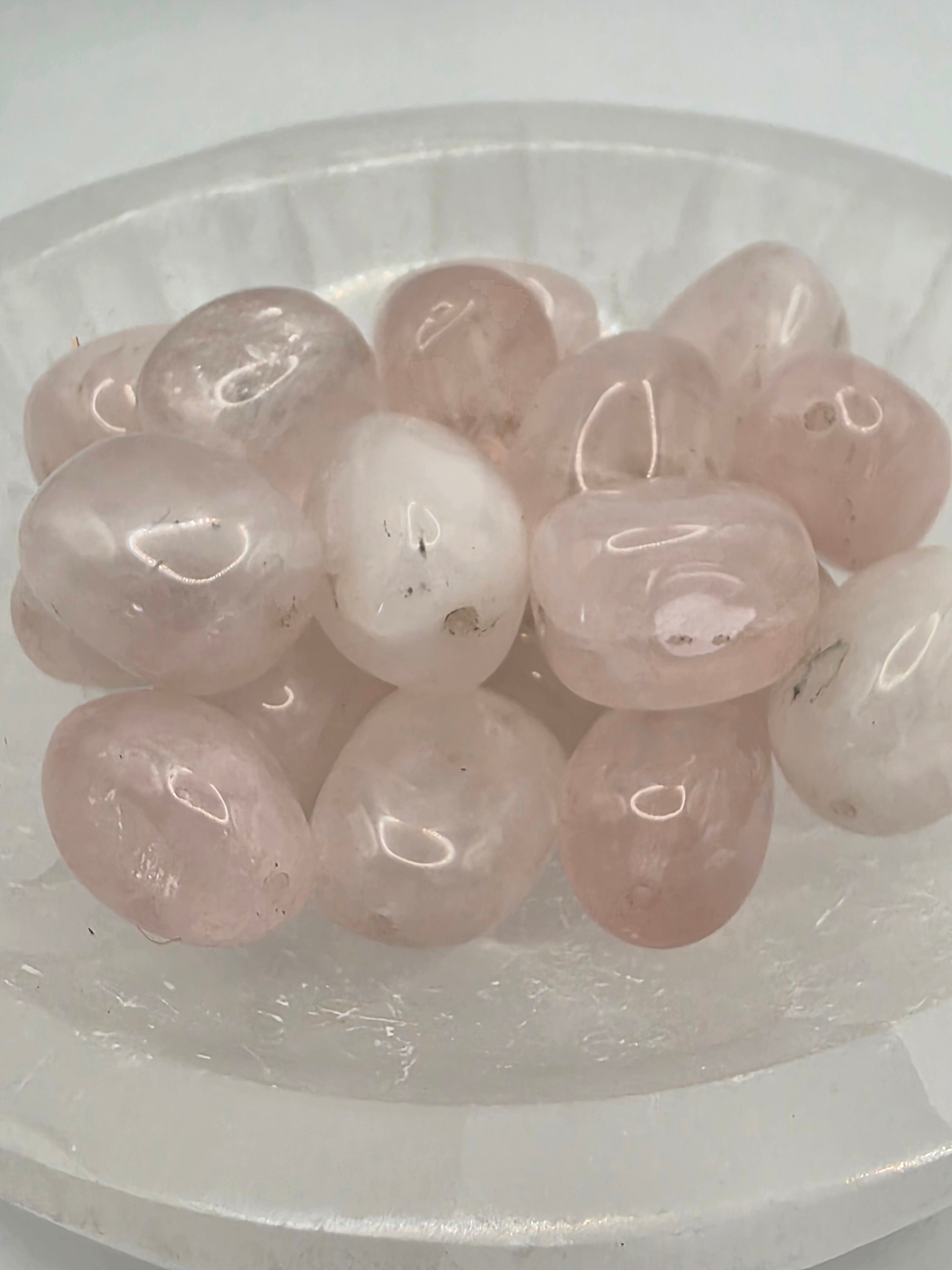 Rose Quartz - 16mm Focus Bead  Available for Custom Design