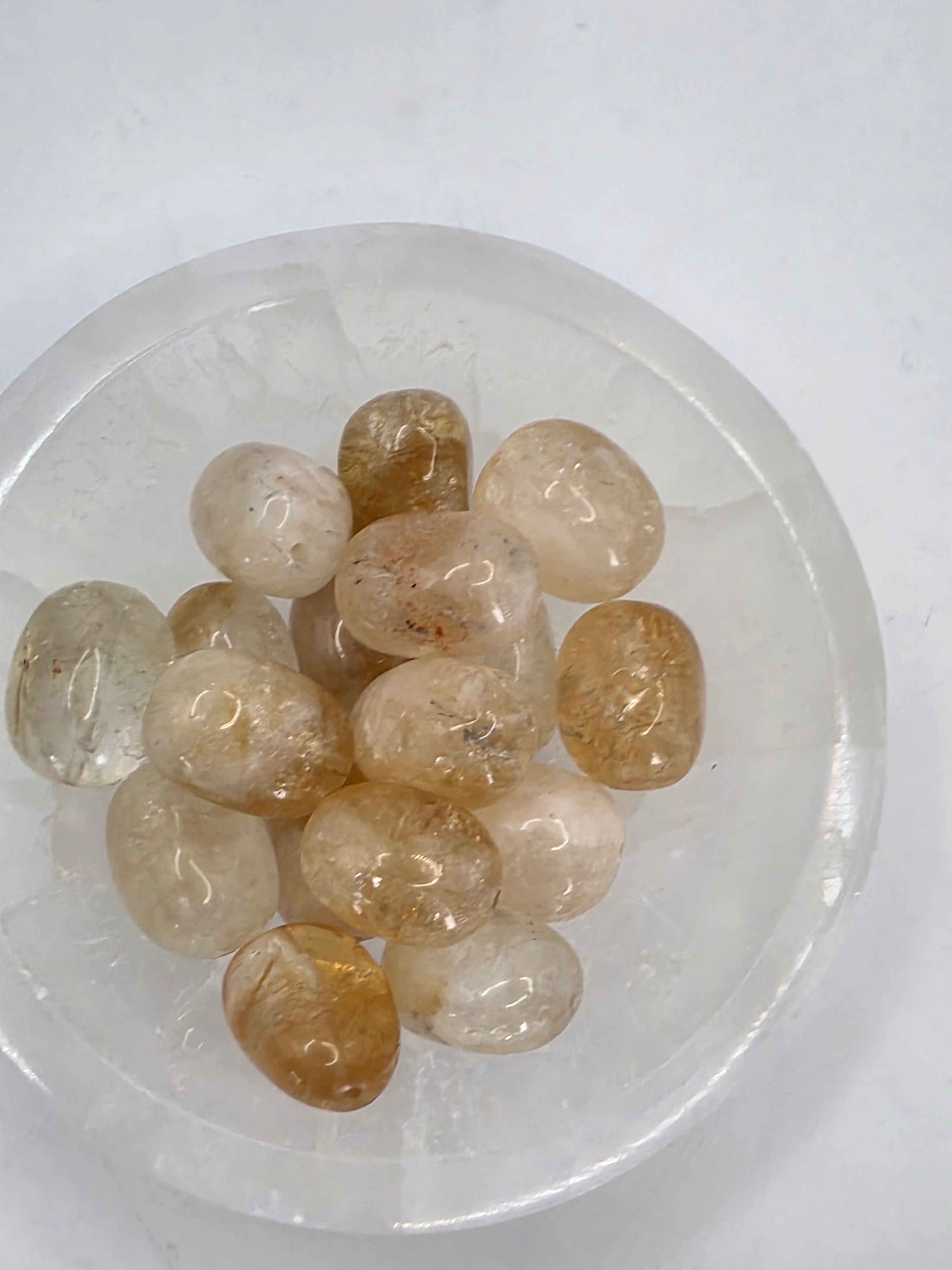 Citrine - 19mm Focus Bead  Available for Custom Design
