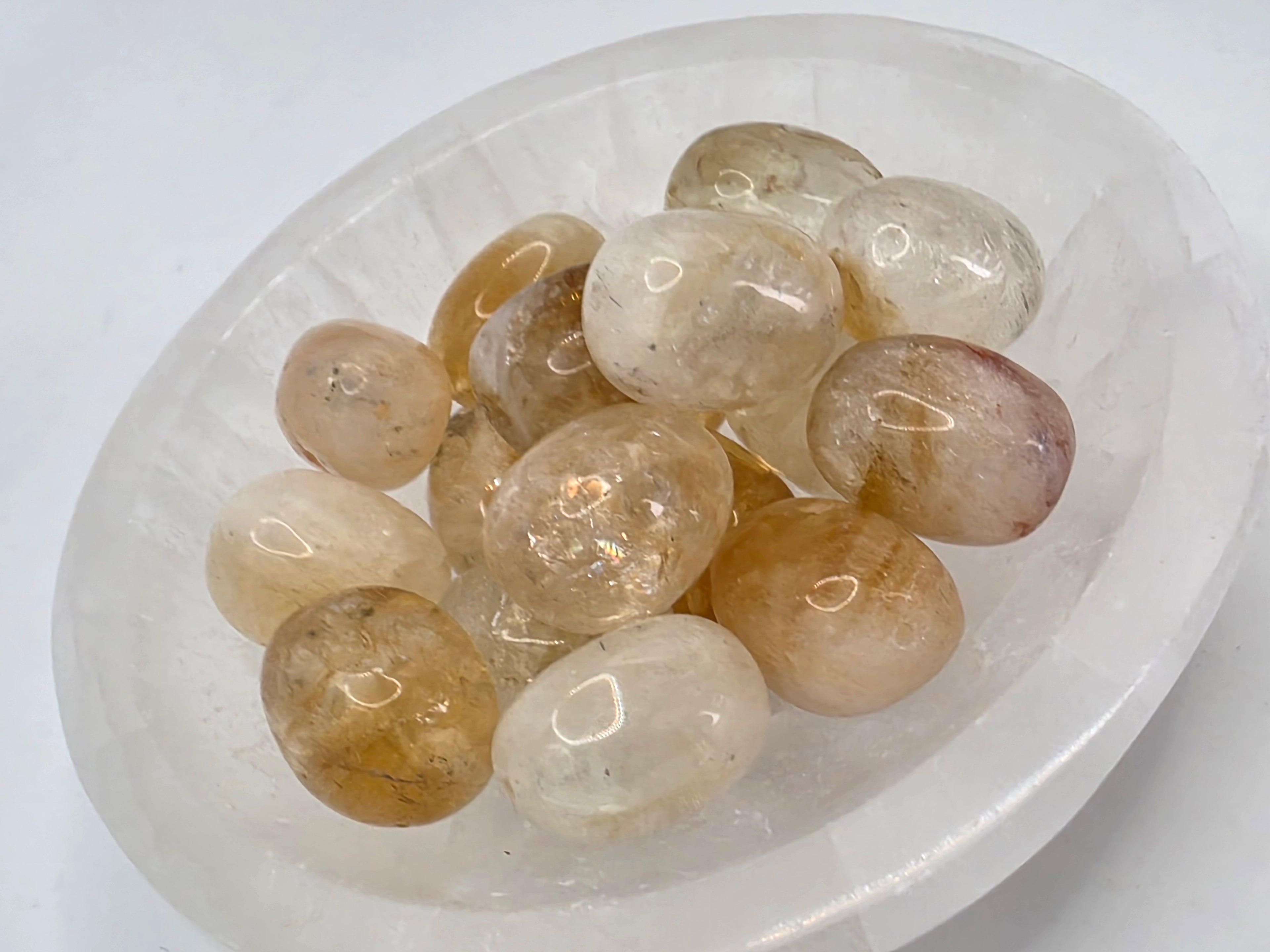 Citrine - 19mm Focus Bead  Available for Custom Design