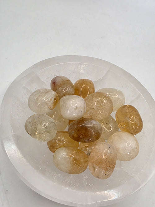 Citrine - 19mm Focus Bead  Available for Custom Design