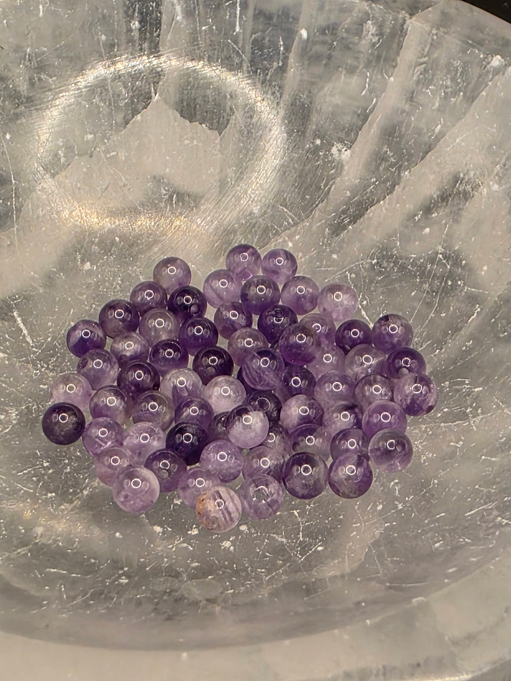 Amethyst 4mm Beads  Available for Custom Design (Copy)