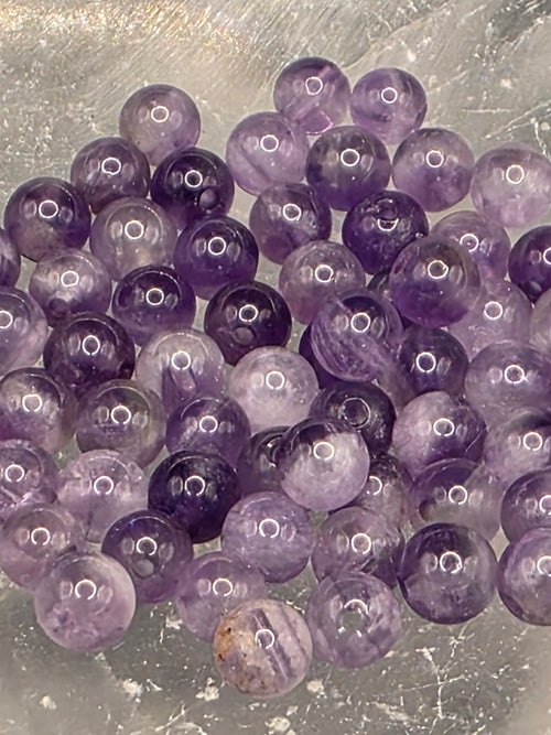 Amethyst 4mm Beads  Available for Custom Design (Copy)