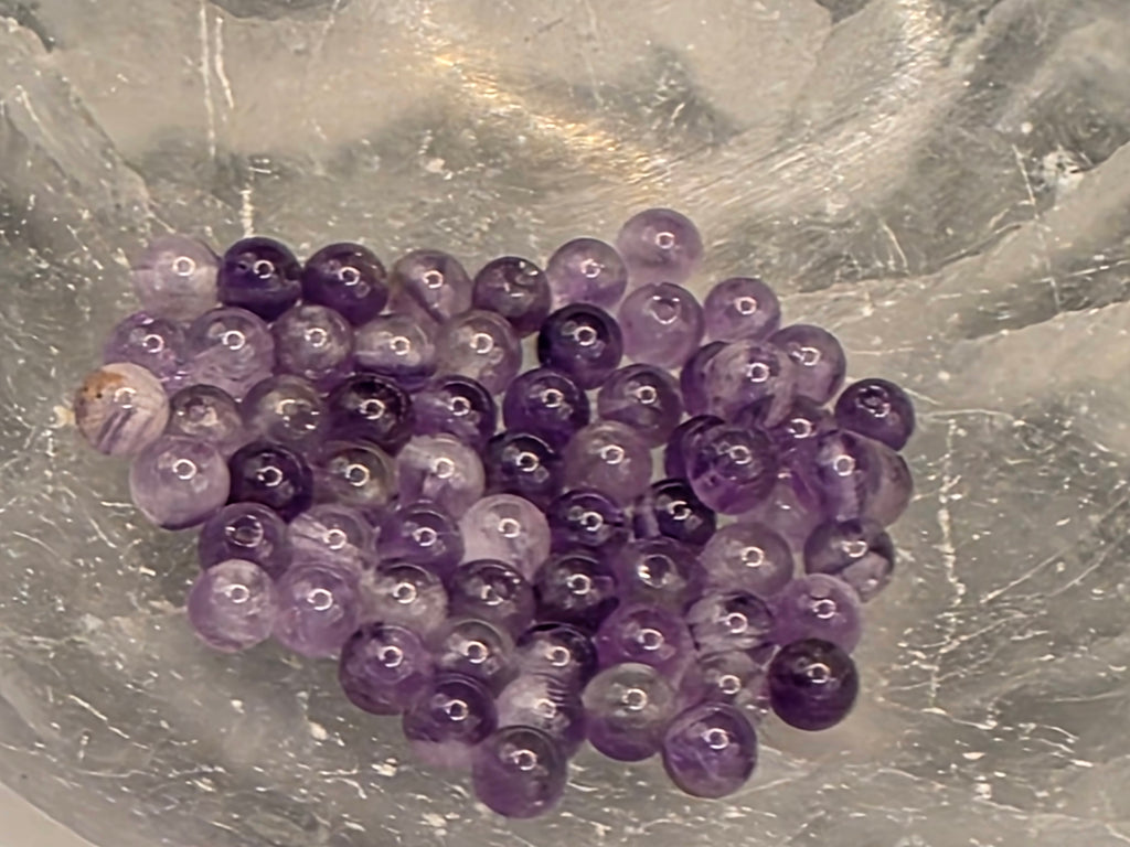 Amethyst 4mm Beads  Available for Custom Design (Copy)