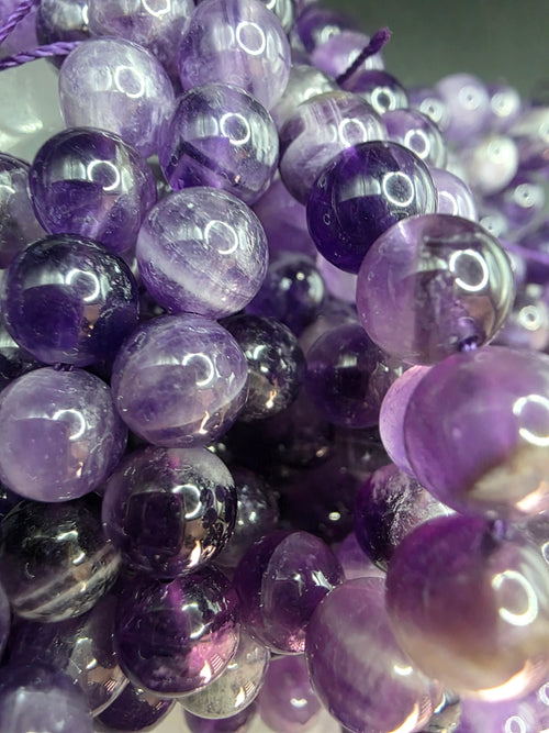 Amethyst 8mm Beads  Available for Custom Design