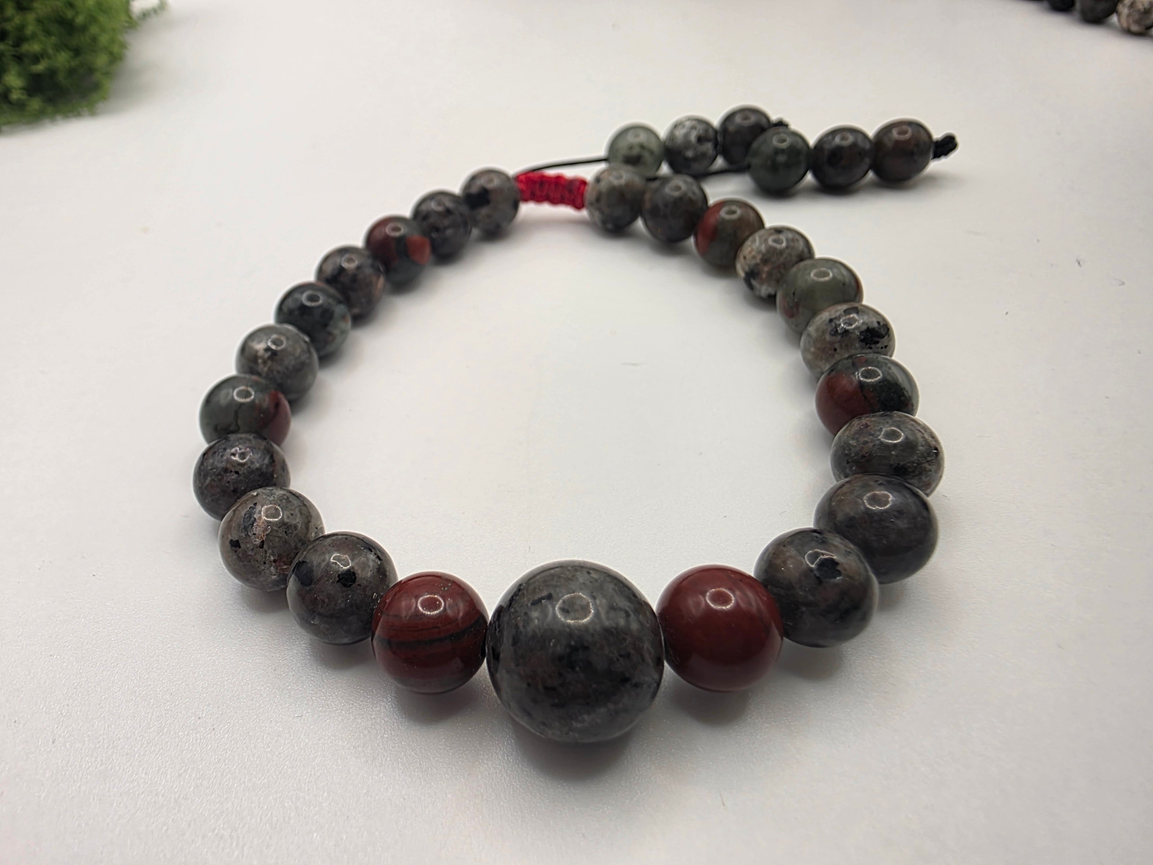 Blood & Fire Adjustable Bracelet  Strength • Protection • Primal Energy