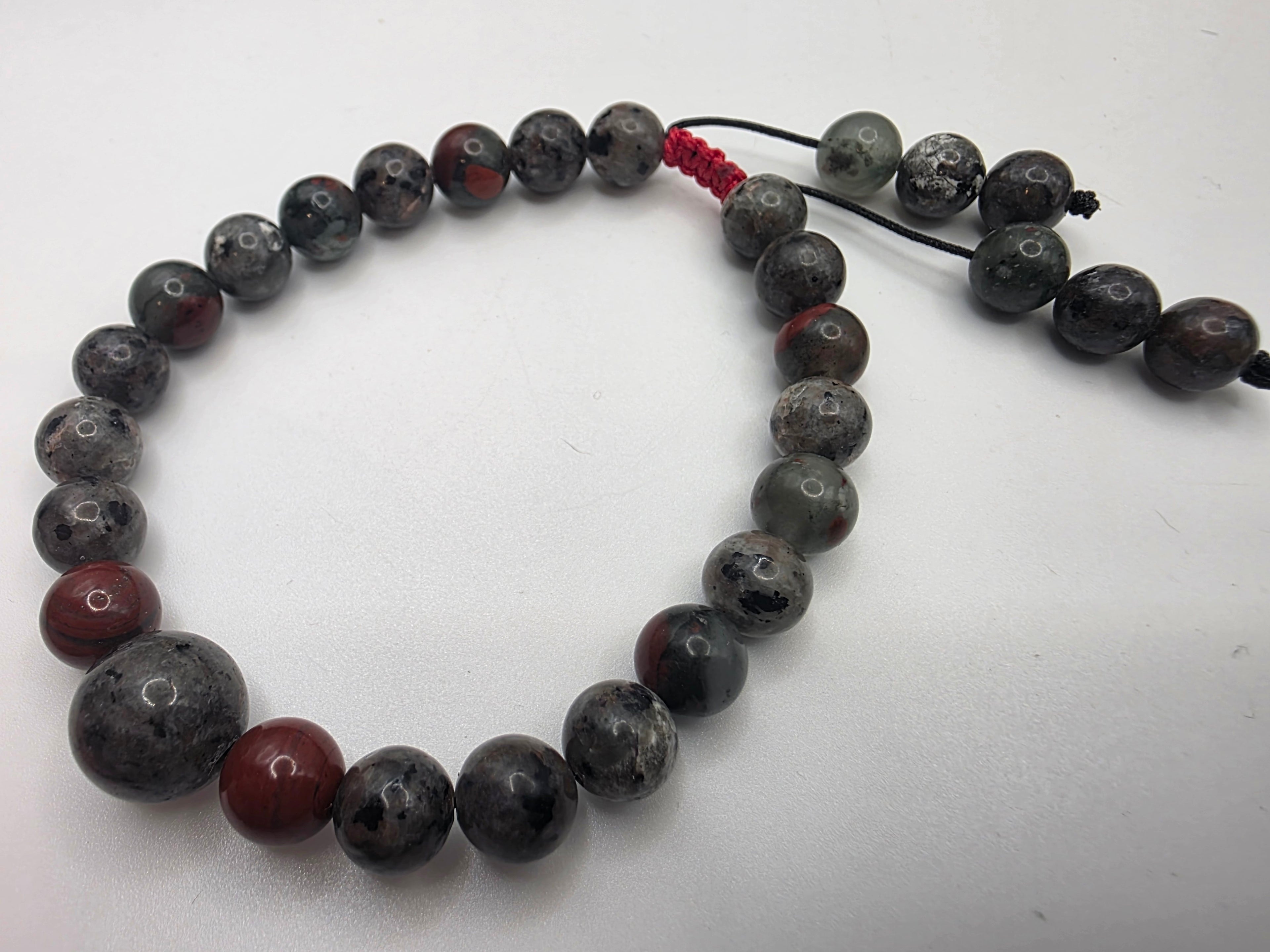 Blood & Fire Adjustable Bracelet  Strength • Protection • Primal Energy