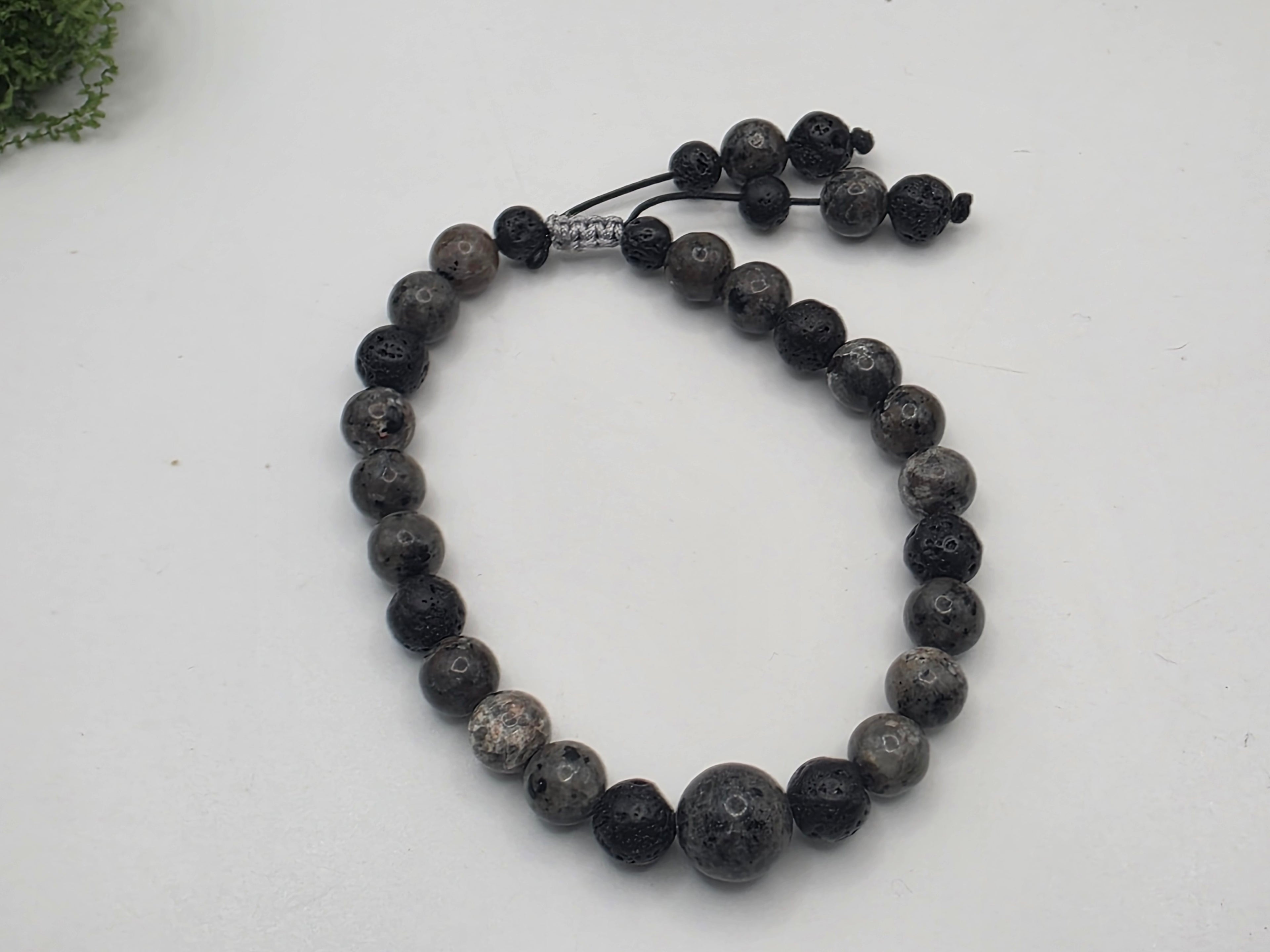 Fire & Lava Adjustable Bracelet  Grounding • Inner Fire • Protection