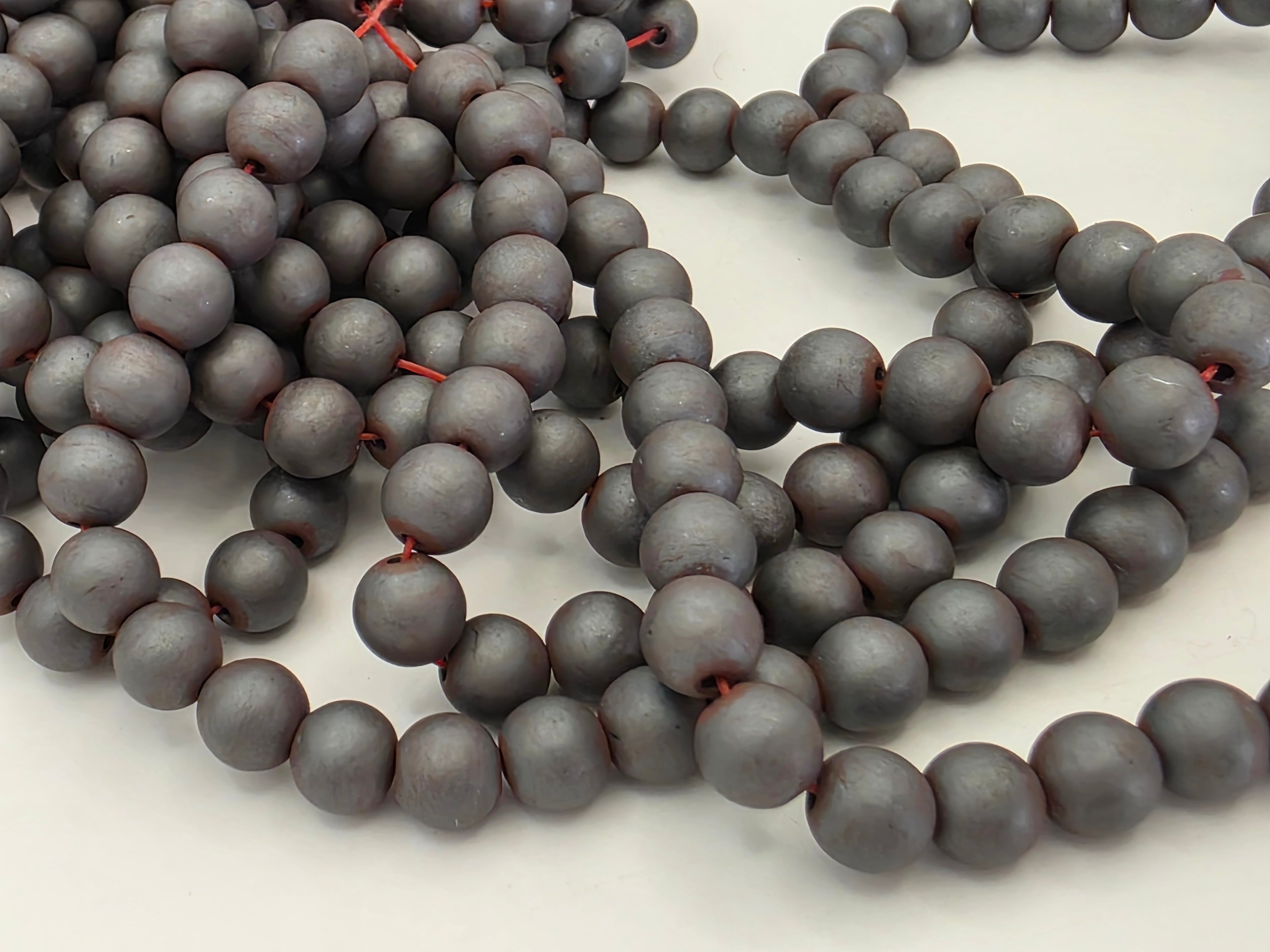 Haematite - 8mm Beads  Available for Custom Design