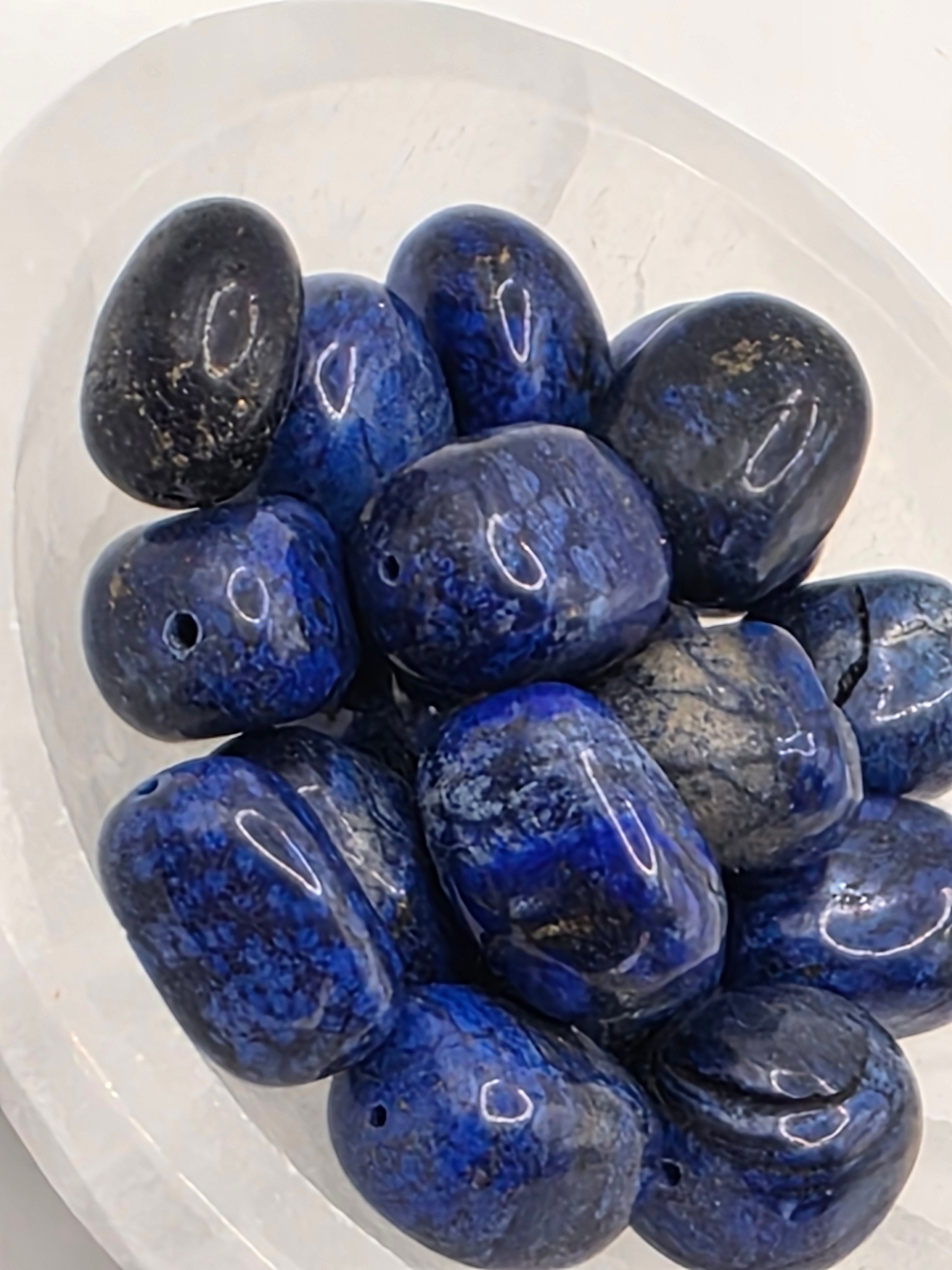 Lapis Lazuli - 19mm Focus Bead  Available for Custom Design