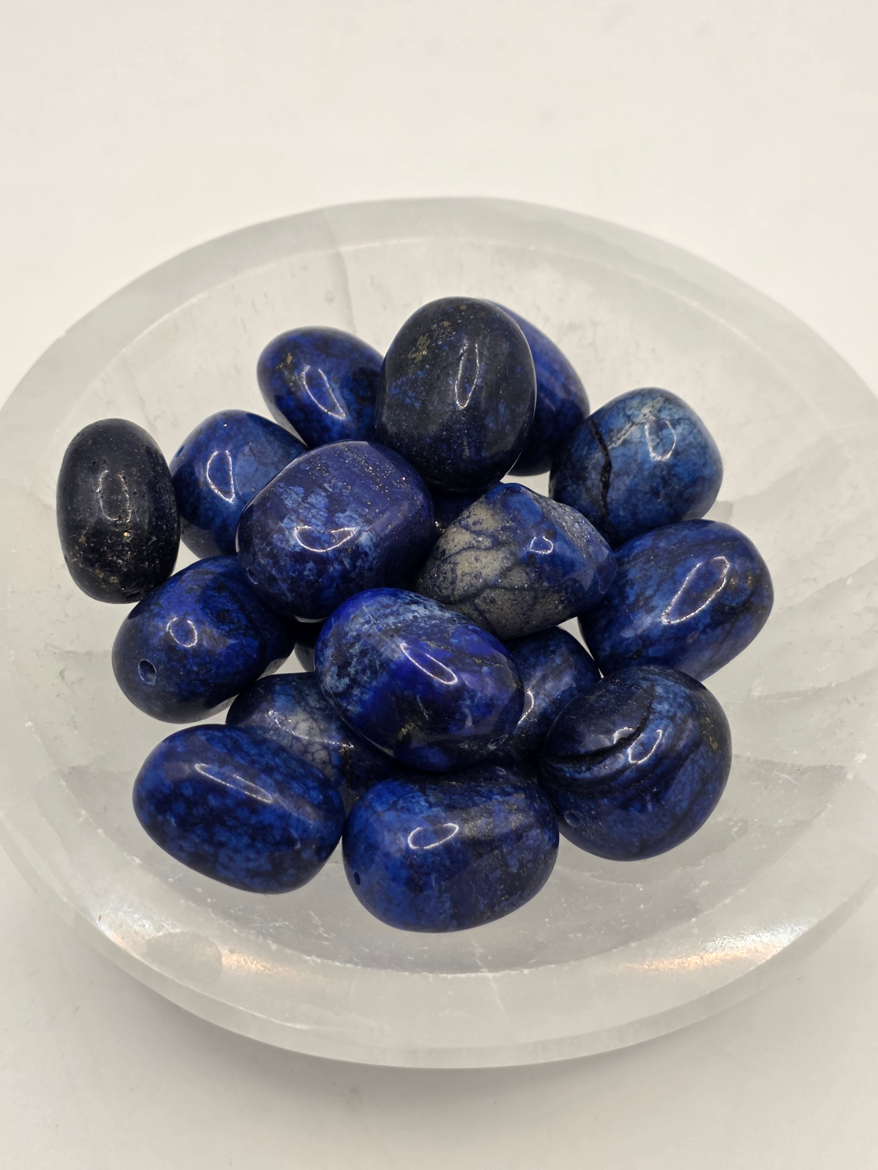 Lapis Lazuli - 19mm Focus Bead  Available for Custom Design