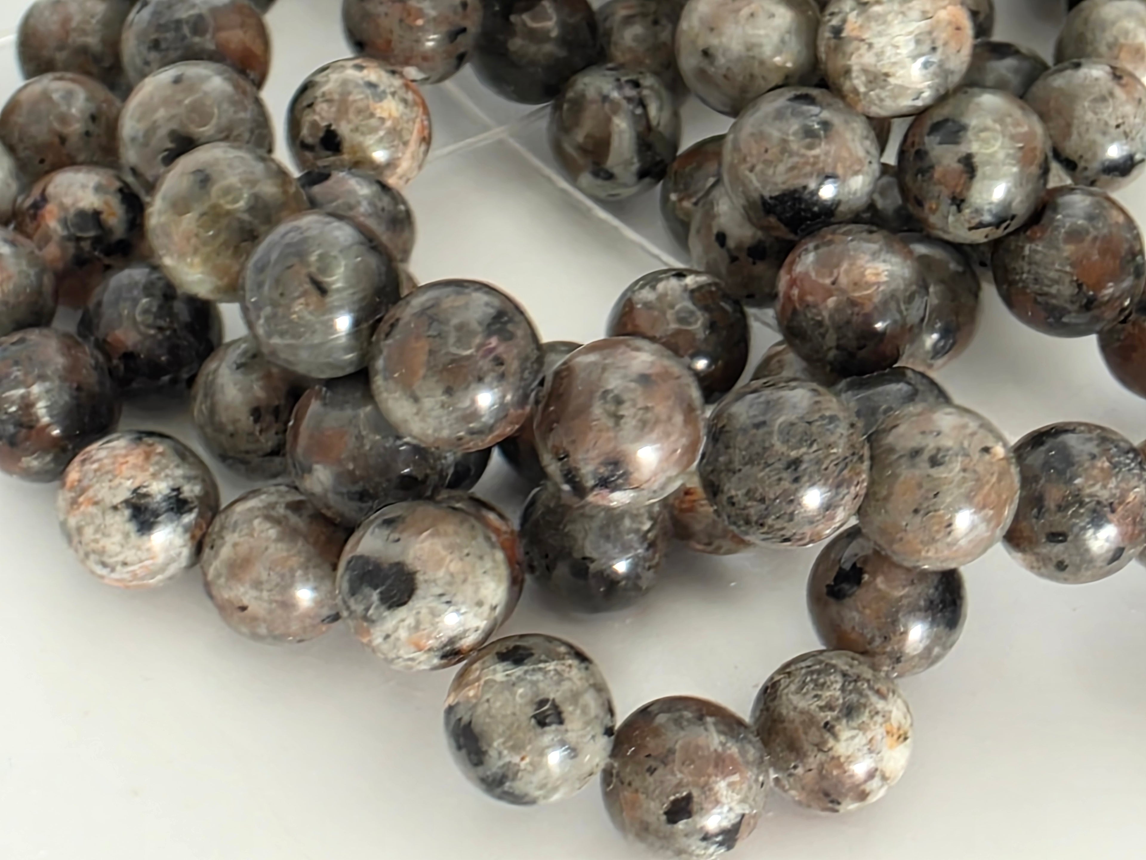 Yooperlite/Fire Stone 8mm Beads  Available for Custom Design